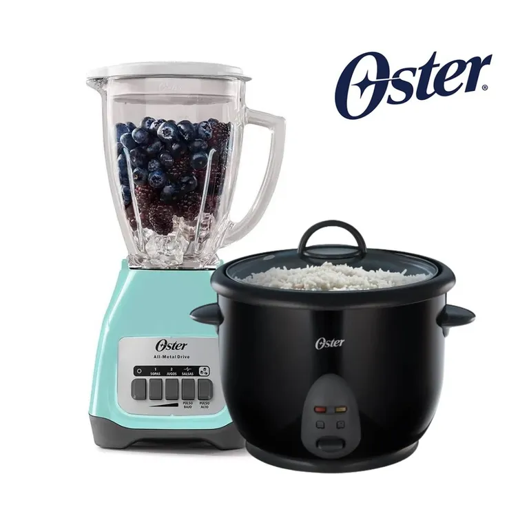 Combo Licuadora BLSTKAGVPB + Arrocera 1.8 LtsCKSTRC1700B.