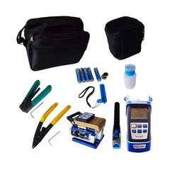 GENERICO - Kit de herramientas de fibra óptica FTTH con cuchilla etc