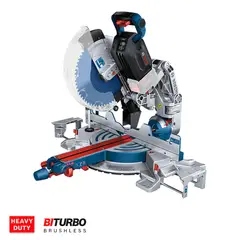 BOSCH - Ingleteadora Industrial Gcm 18v-305 Gdc Biturbo Sin Batería