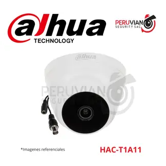DAHUA - DOMO INTERIOR PLASTICA ICR DIA&NOCHE - 1.0 MP - 720P - IR 20M HAC-T1A11