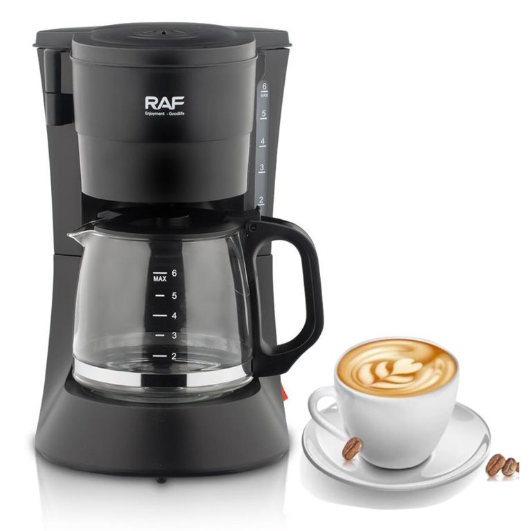 Cafetera Electrica 600w de 600ml Raf con Filtro y Jarra de Cafe