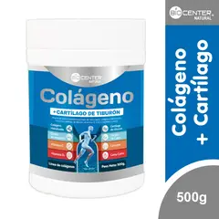BIOCENTER NATURAL - Colágeno + Cartílago de tiburón x 500 g -