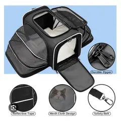 GENERICO - Transportador plegable expandible para mascota gato perro