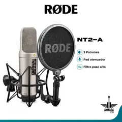 RODE - NT2-A Micrófono Condensador