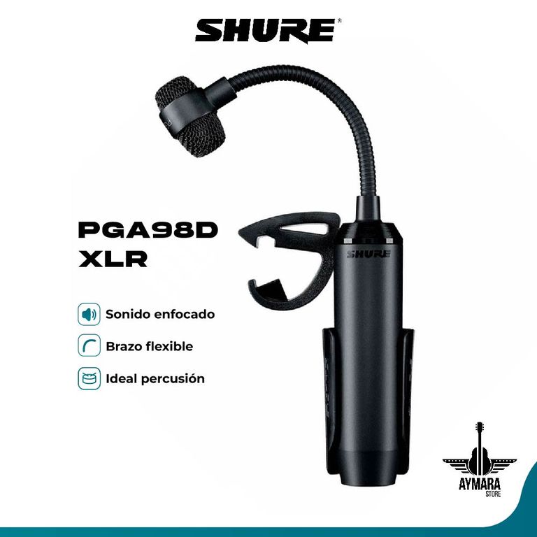 PGA98D-XLR Micrófono de Condensador para batería
