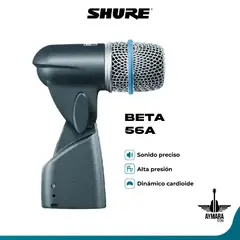 SHURE - Beta 56A Microfono de TarolaToms