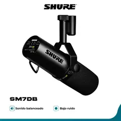 SHURE - SM7dB Micrófono dinámico activo