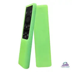 CASE - Funda Protector Para Control Samsung Qled Planito Verde Fluor
