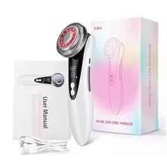 GENERICO - Dispositivo estiramiento Facial Antiarrugas 4 en 1, Radiofrecuencia