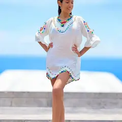 GENERICO - Kimono Sirani Color Blanco