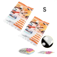GENERICO - Pack x2 Bolsas de almacenamiento al vacío S (70 x 100 cm )