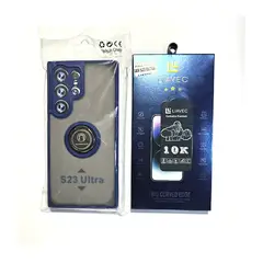 GENERICO - Case Funda Protector Para S23 ultra + Glass Curv