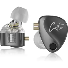 KZ - Audifonos Castor Harman Bass Edition IEM Microfono - Negro