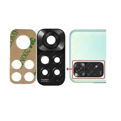 GENERICO - Repuesto lente Vidrio de cámara Xiaomi Redmi Note 11