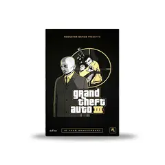 ROCKSTAR GAMES - Litografía de Kenji 10th Anniversary GTA III Ed Limitada