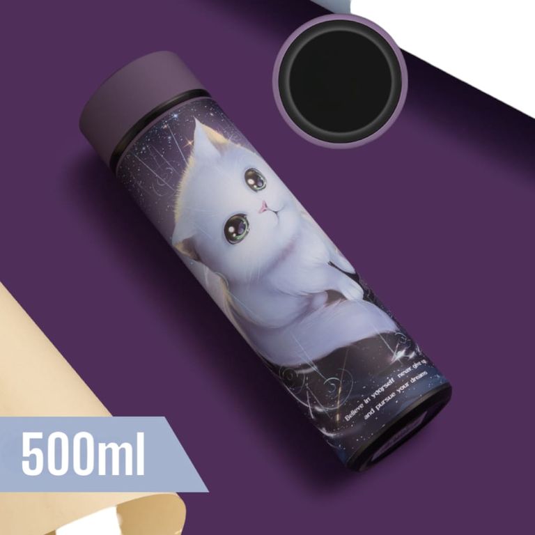 Termo de Acero Inoxidable 500ml Para Bebes y Niños