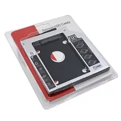 GENERICO - Caddy 2nd Hdd Ssd Disco Duro Sata Cd Dvd-rom Universal 95mm
