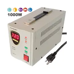 GENERICO - Estabilizador de Voltaje 1000W Servomotor AVR-1000D HANSLYDER