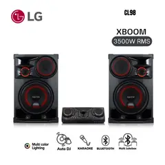 LG - Equipo de Sonido CL98 Bluetooth XBOOM 3500 Watts - Negro