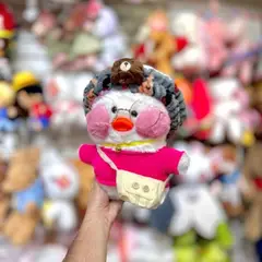 GENERICO - Peluche Patito Lalafanfan con Outfit - 30cm