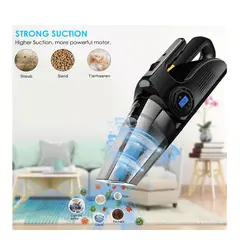 GENERICO - Aspiradora Portátil de Mano 4 en 1 Para Coche