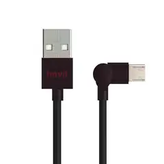 HAVIT - CABLE DE DATOS H64 CODO MICRO USB NEGRO