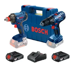 BOSCH - Combo de Taladro Percutor Gsb 180 + Llave de Impacto Gdx 180