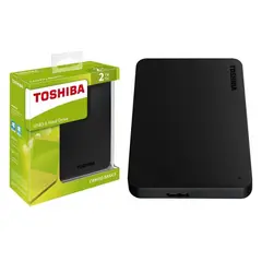 TOSHIBA - Disco Externo 2TB Canvio Basic HDTB520XK3AA