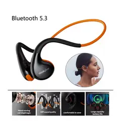 LENOVO - Audífonos inalámbricos X7 Negro Bluetooth 5.3 Conducción ósea