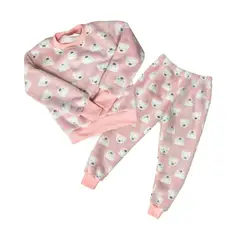 MELLOW - PIJAMA FELPA OSOS MELON_.