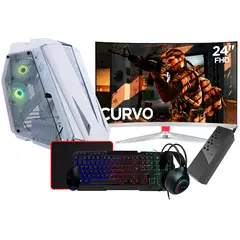 AMD - Computadora PC GAMER RYZEN 5 5600GT RAM 16GB SSD 512GB MONITOR 24" FULL HD