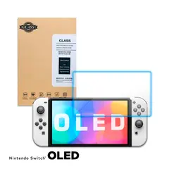 GENERICO - Protector De Pantalla Mica De Vidrio Para Nintendo Switch Oled