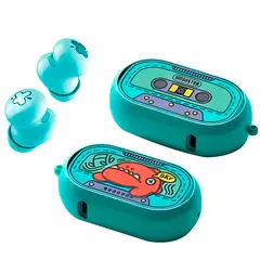 GENERICO - Audífonos Bluetooth D01 Dmooster Turquesa