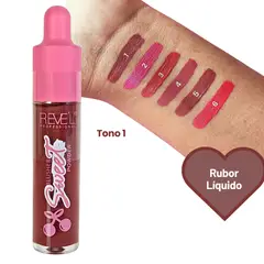 GENERICO - Rubor Liquido con aplicador Sweet Blusher 6 tonos - TONO 1