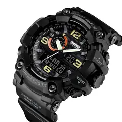 SKMEI - - Reloj Análogo-digital 1520bk Para Hombre_.