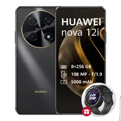 HUAWEI - Smartphone nova 12i 8+256 GB Negro + Watch GT Cyber.-
