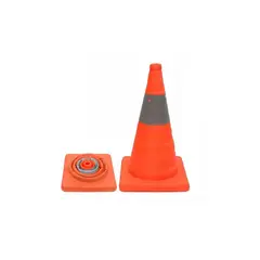 GENERICO - Cono de Seguridad Vial 45cm Rebatible