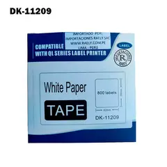 GENERICO - DK-11209 / CINTA BROTHER DK-1209 (29 MM X 62 MM)