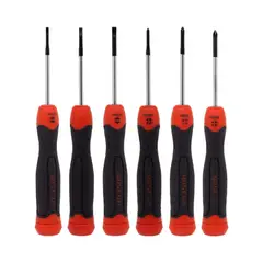 GENERICO - Kit Destornilladores de Precisión 6Pcs para Celular 090301 WISEUP