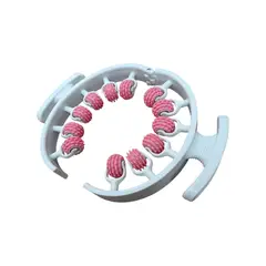 GENERICO - Anillo Rodillo Masajeador De Piernas Relajante Muscular Rosa