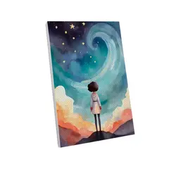 MAKA - PINTURA CON NUMEROS STARRING AT THE STARS 20X30CM