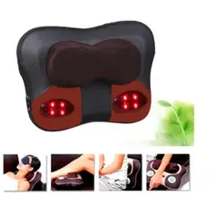 GENERICO - ALMOHADILLA CON TAPA DE CUERO PARA MASAJE DE AMASAMIENTO Y CALOR