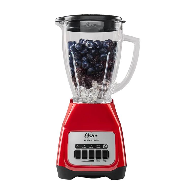 Licuadora de 1.5L con 2 velocidades BLSTKAG RPB 053 Rojo