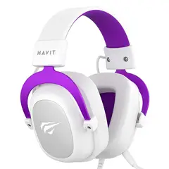 HAVIT - Audífonos Alámbricos H2002d 3.5 mm -Morado