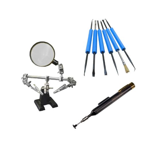 Kit Soporte + Lápiz de Succión + Limpiadores MIHABA-LZZ3