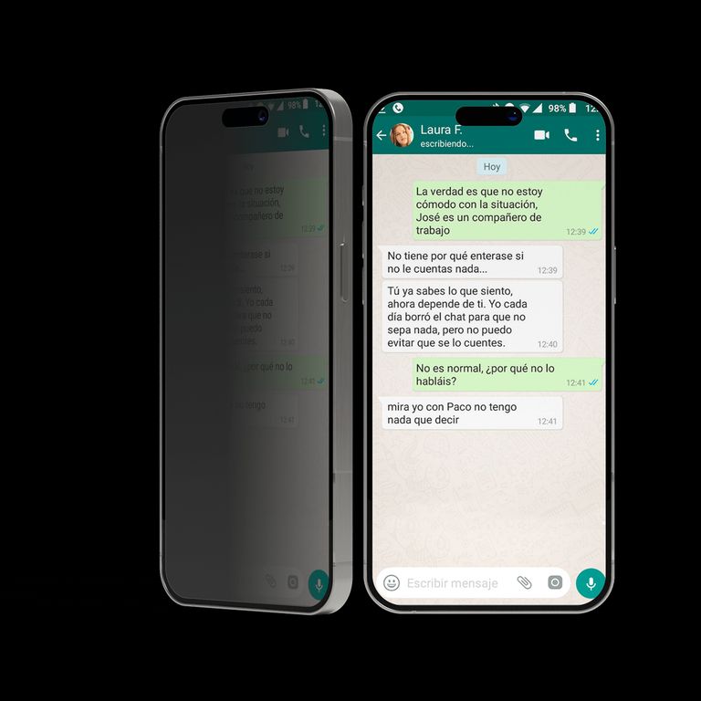 IPhone 15 Pro Hidrogel Premium Antiespia Mate Mica