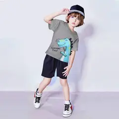 DENISASAA - Traje de dos piezas de moda de verano de manga corta para niño