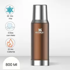 STANLEY - Termo de Bebida Mate System Dorado 800ml