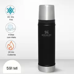 STANLEY - Termo de Bebida Classic Negro 591ml