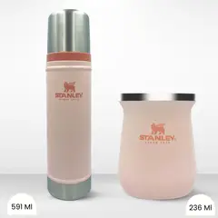 STANLEY - Combo Termo Classic 591 + Matero 236ml Limestone